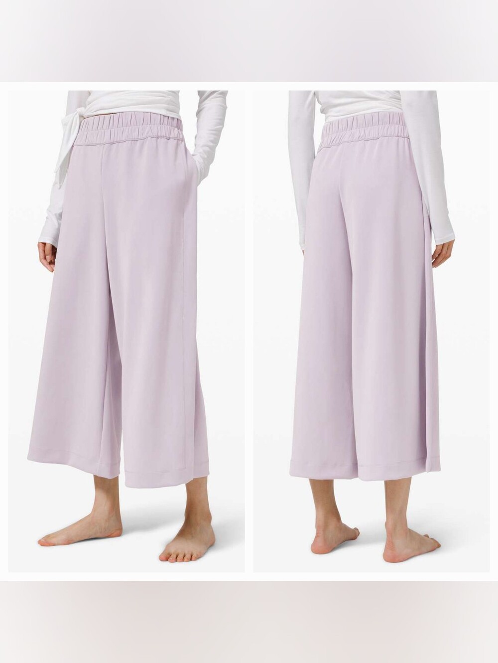 Lululemon Seek Softness Mid Rise Crop Color Stargaze Sz6